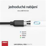 Univerzálne pero UMAX biele