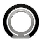 Univerzální magnetický držák Baseus Halo kovový kroužek stříbrný