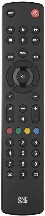 Univerzálny diaľkový ovládač OFA Contour TV 3233012100