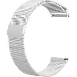 Univerzálny popruh RhinoTech Milanese s rýchloupínaním 20 mm strieborný