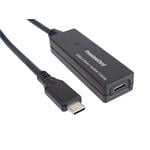 USB-C repeater a prodlužovací kabel Male-Female, 5Gbps 5m