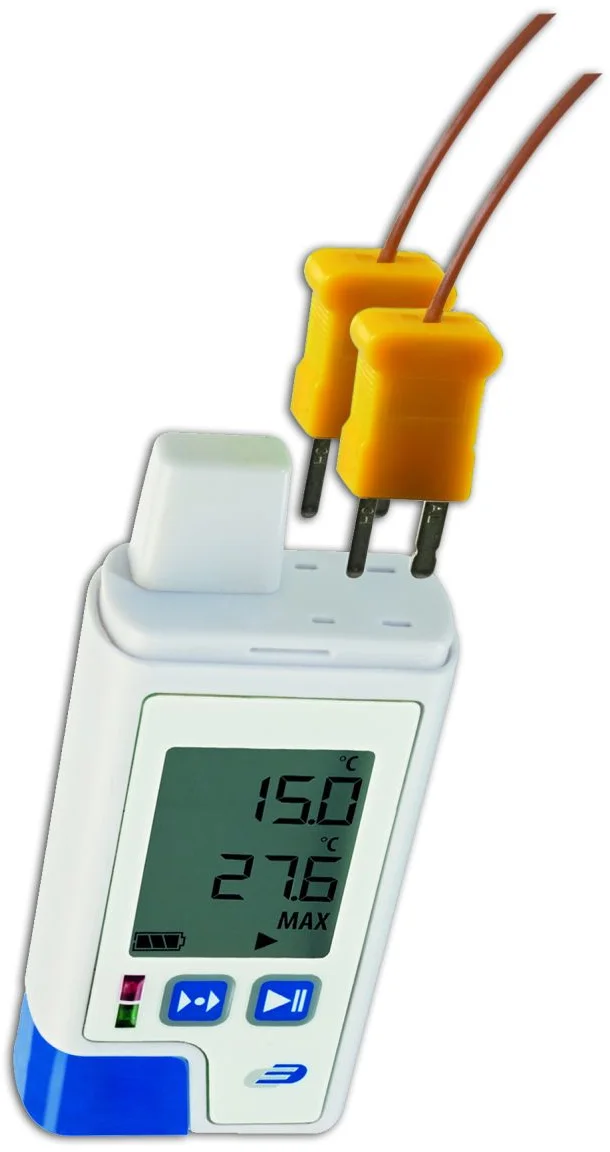 USB Datalogger s displejem pro měření vnitřní teploty