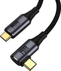 USB4 Gen 3x2 40Gbps 8K 60Hz 240W kábel Thunderbolt 3 0,3 m