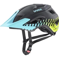 Uvex Access, black aqua lime mat (56-61cm)