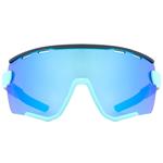 UVEX BRÝLE SPORTSTYLE 236 SET AQUA BLACK MAT / MIRROR BLUE (CAT. 3) + CLEAR (CAT. 0)