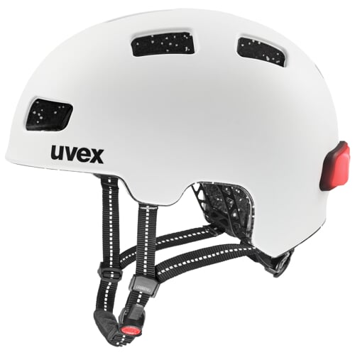 UVEX HELMA CITY 4 WHITE SKYFALL MATT vel. 58-61