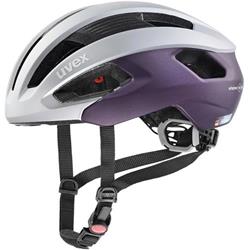 UVEX HELMA RISE CC, SILVER - PLUM WE vel.52-56 cm