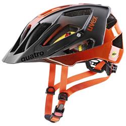 Uvex Quatro CC MIPS - titan/orange (52-57cm) 00079611 - Helmy