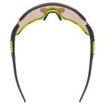 Uvex Sportstyle 228, black limet mat/mirror yellow