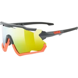 Uvex Sportstyle 228, sivý/oranžový matný