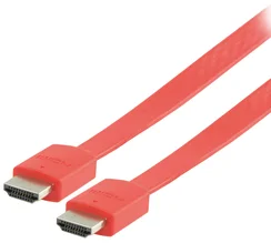 Valueline Kabel hdmi <-> hdmi high speed+eth., červený - 2m