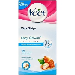 Veet Studené vosk. pásky pro citlivou pokožku 12ks