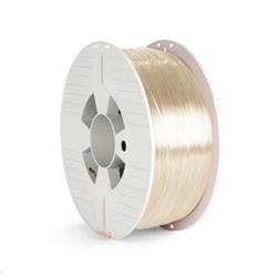 VERBATIM 3D Printer Filament PET-G 1.75mm ,327m, 1000g transparent 