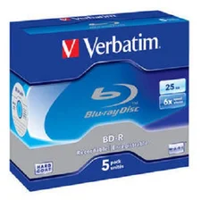 Verbatim BD-R Blu-Ray Jewel 6x 25GB 1 kus