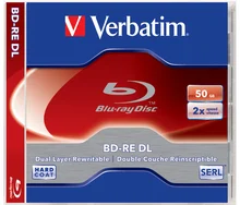 Verbatim BD-RE DL Blu-ray 50GB, 2x, 1 kus