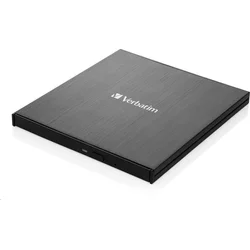 Verbatim Blu-Ray Slimline, externá napaľovačka Blu-ray, USB-C
