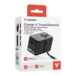 Verbatim Charge 'n' Travel černý (100 W)