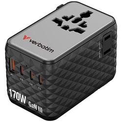 Verbatim Charge 'n' Travel černý (170 W)