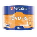 Verbatim DVD-R 16x, 4,7GB, 50 ks (Spindl)