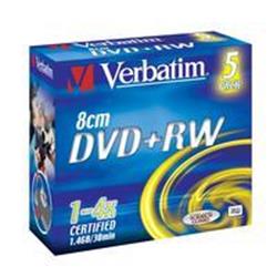 Verbatim DVD+RW 1,4GB 4x (8cm) 5-pack