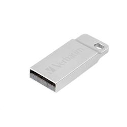 VERBATIM Flash Disk 64GB Metal Executive, USB 2.0, stříbrná