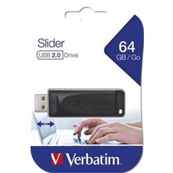 Verbatim Slider, 64GB, USB 2.0