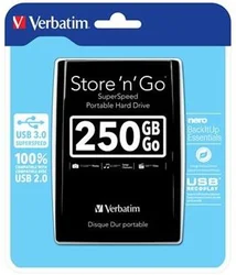Verbatim Store 'n' Go 250GB černý (53190)