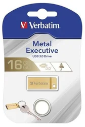 VERBATIM Store 'n' Go Metal Executive 16GB USB 3.0 zlatá