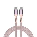 Verbatim USB-C->C magnetický kabel Sync & Charge 60W růžový