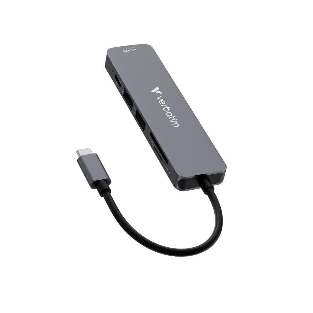 Verbatim USB-C Essentials Multiport Hub 6 Port (Card Reader)