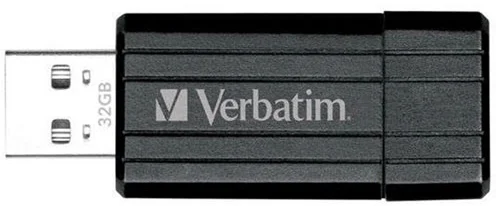 Verbatim USB flash disk PinStripe, 32 GB, USB 2.0