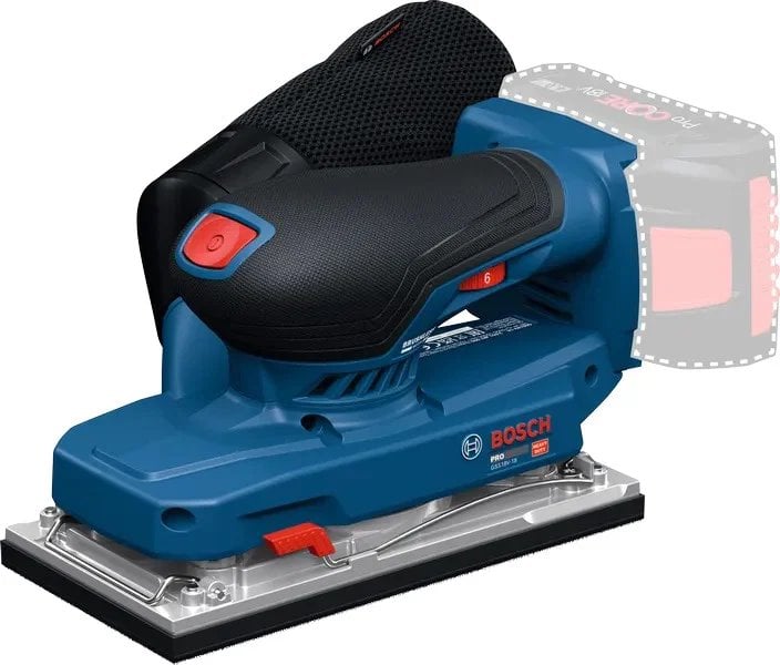 Vibračná brúska BOSCH PRO GSS18V-18 + L-BOXX (0.601.9R7.001)