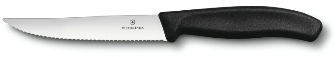 Victorinox Nůž steakový Swiss Classic Gourmet 12 cm černý