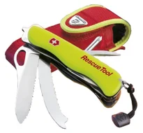 Victorinox Rescue Tool - kapesní nůž určený záchranářským a bezpečnostním složkám. Počet funkcí 15.