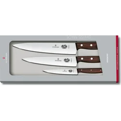 Victorinox Sada kuchařských nožů Wood, 3 ks