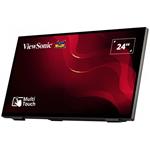 ViewSonic TD2465 / 24"/ dotykový/ VA / 16:9/ 1920x1080/ 7ms/ 250cd/m2/ DP/ HDMI/ VGA/ USB/ Repro