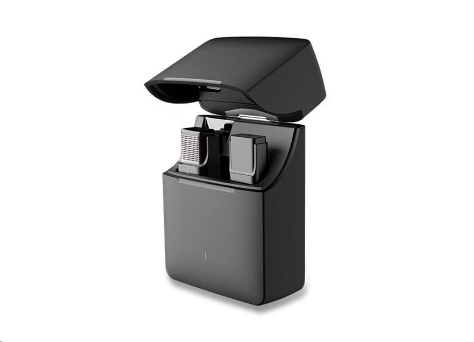Viking bezdrátový mikrofon s klipem M301, konektor USB-C