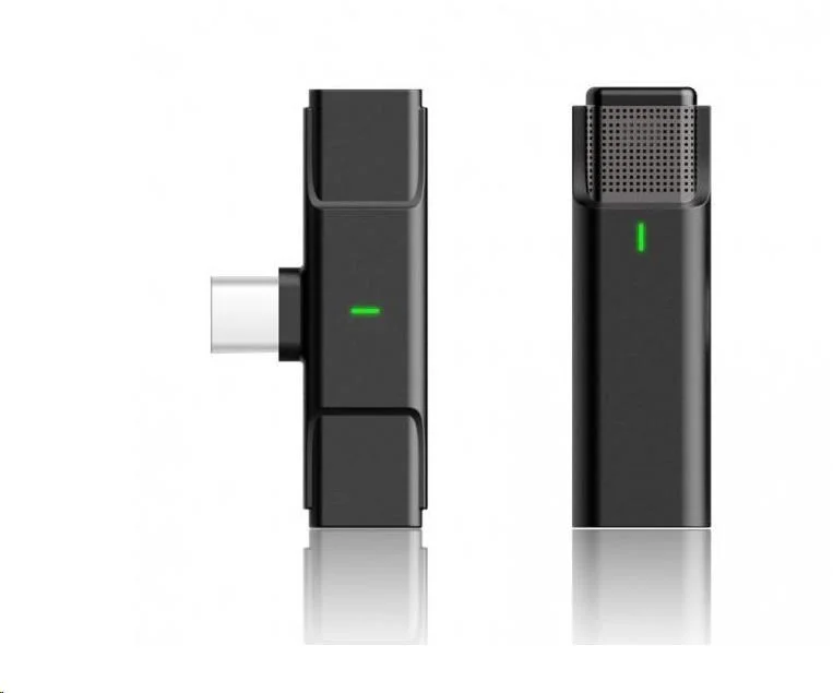 Viking bezdrátový mikrofon s klipem M301, konektor USB-C