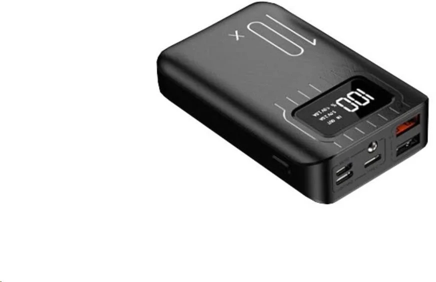Viking power banka go10, 10000mAh, černá