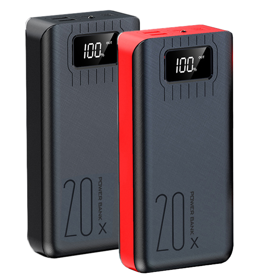 Viking power banka go20, 20000 mAh, černá