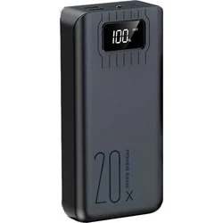 Viking power banka go20, 20000 mAh, černá