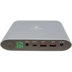 Viking Smartech III Quick Charge 3.0 25000mAh šedá