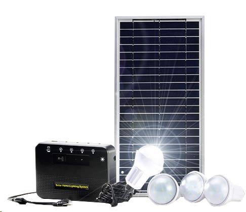Viking solární sestava LED světel Home Solar Kit RE5204