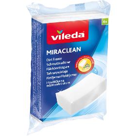 Vileda 105715 Miraclean hubky na odstraňovanie škvŕn 4 ks