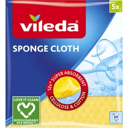 Vileda 169744 Houbový hadřík, 5 ks