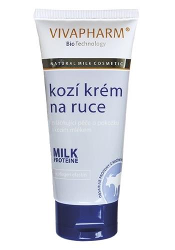 Vivapharm Krém na ruce s kozím mlékem v tubě 100ml