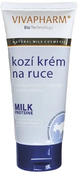 Vivapharm Krém na ruky s kozím mliekom v tube 100ml