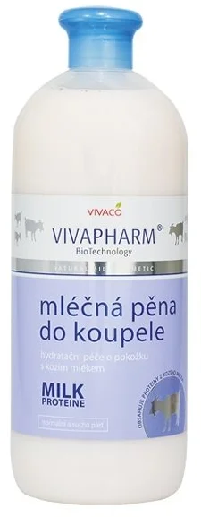 Vivapharm Mlieko do kúpeľa s kozím mliekom 1000ml