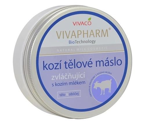 Vivapharm Telové maslo s kozím mliekom 200ml