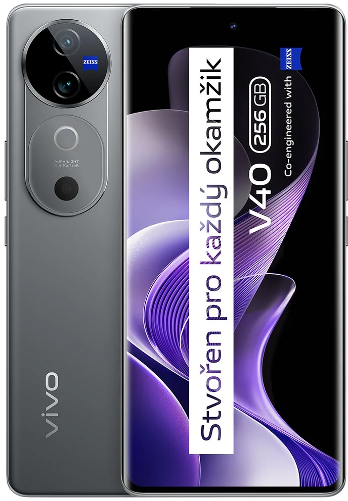 VIVO V40 5G 8GB/256GB, stříbrný